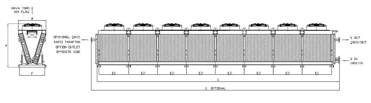 BE-880EB5-B01 dimension drawing