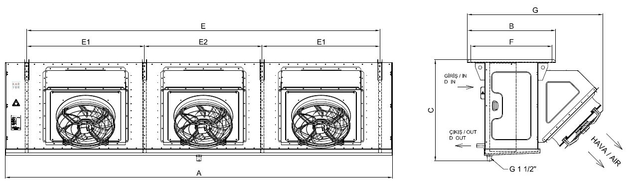 EA-DI-363GI10-A13 dimension drawing