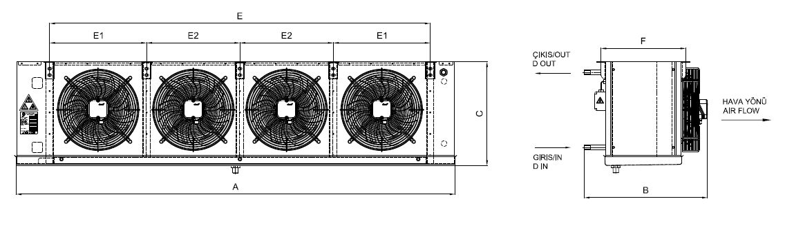 EB-G-425BA7-A05 dimension drawing