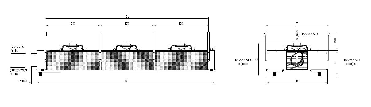 ED-DP-363AG4-B27 dimension drawing