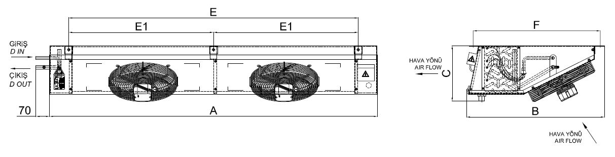 EG-225AE4-C23 dimension drawing