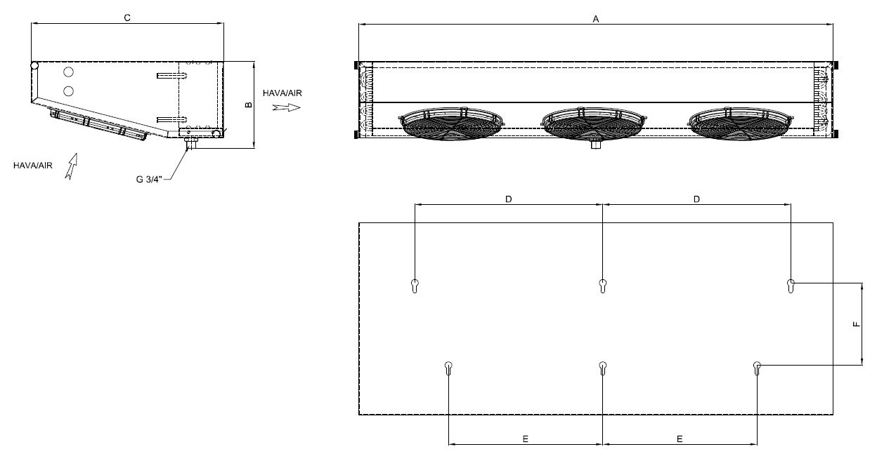 EG-A-323AB6-C21 dimension drawing