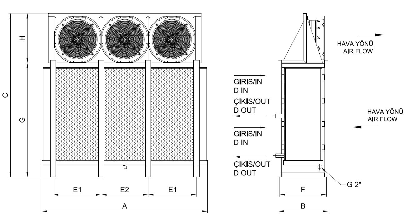 EK-SB-363AK10-A13 dimension drawing