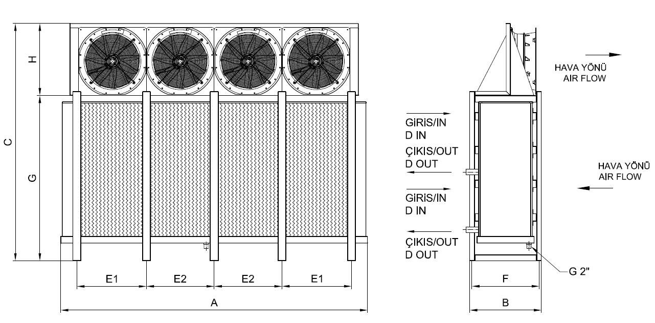 EK-SB-463AK10-A12 dimension drawing