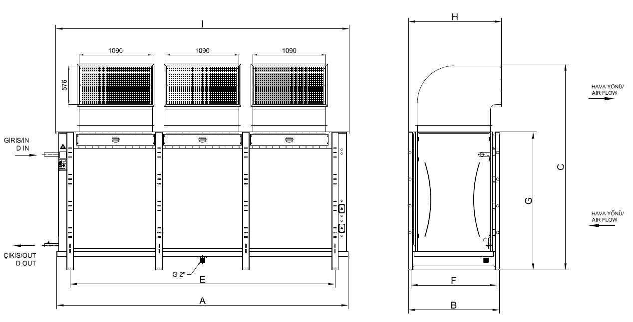 EK-SR-380AC7-A05 dimension drawing