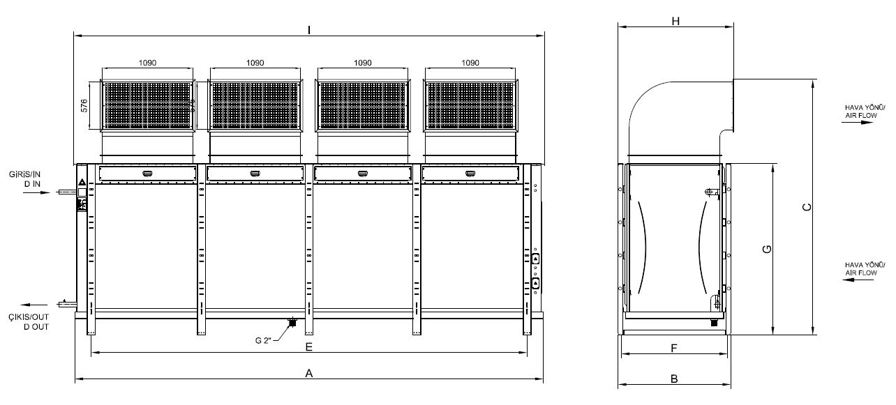 EK-SR-480AC4-A05 dimension drawing